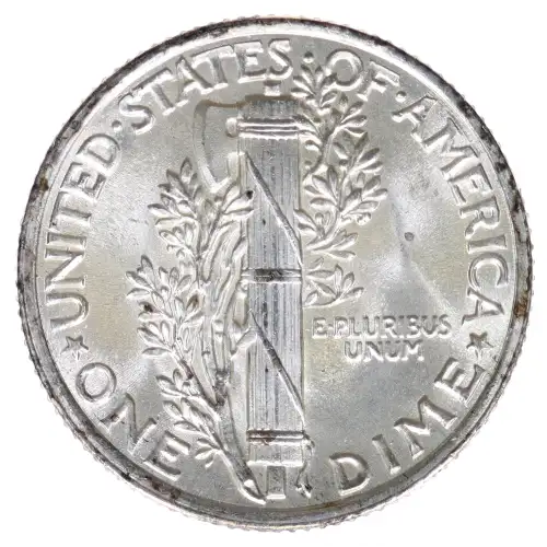 Dimes---Winged Liberty Head or Mercury 1916-1945 -Silver- 1 Dime (2)