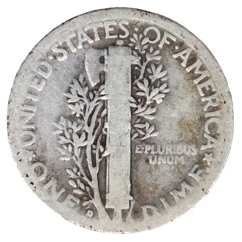 Dimes---Winged Liberty Head or Mercury 1916-1945 -Silver- 1 Dime (2)