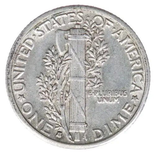 Dimes---Winged Liberty Head or Mercury 1916-1945 -Silver- 1 Dime (2)