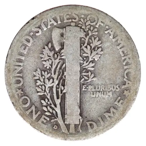 Dimes---Winged Liberty Head or Mercury 1916-1945 -Silver- 1 Dime