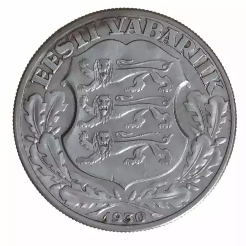 ESTONIA Silver 2 KROONI (2)