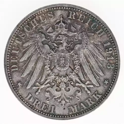 GERMAN STATES Silver 3 MARK