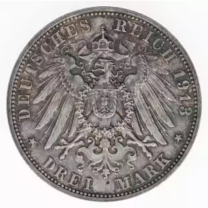 GERMAN STATES Silver 3 MARK
