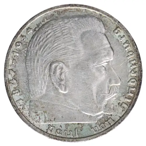 GERMANY - THIRD REICH Silver 2 REICHSMARK