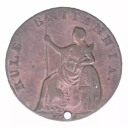 GREAT BRITAIN Copper 1/2 PENNY