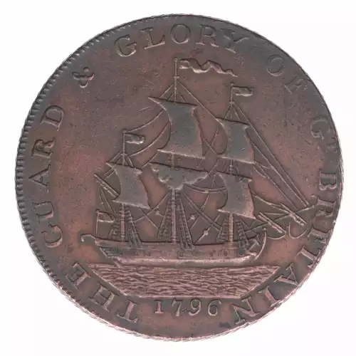 GREAT BRITAIN Copper 1/2 PENNY (2)