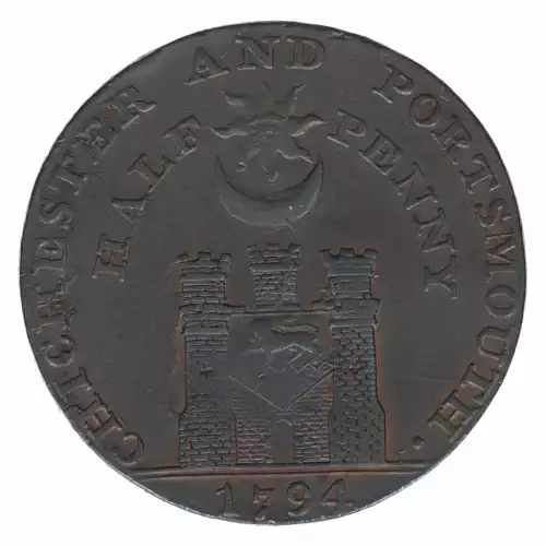 GREAT BRITAIN Copper 1/2 PENNY (2)