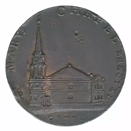 GREAT BRITAIN Copper 1/2 PENNY (2)