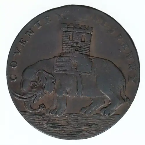 GREAT BRITAIN Copper 1/2 PENNY (2)