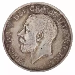 Great Britain Silver 1/2 CROWN
