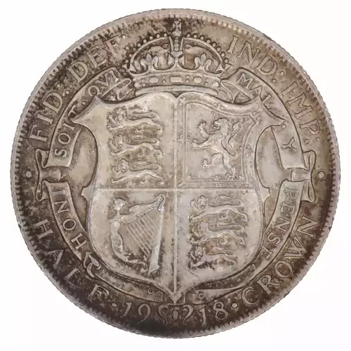 Great Britain Silver 1/2 CROWN (2)