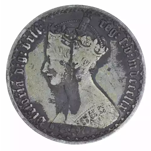 Great Britain Silver FLORIN (Two Shillings) (2)