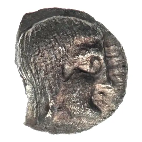 Greece Kingdom of Thrace 407-369 BC AR Obol Saratokos