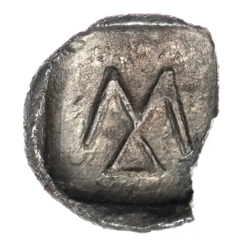 Greece Kingdom of Thrace 407-369 BC AR Obol Saratokos (2)