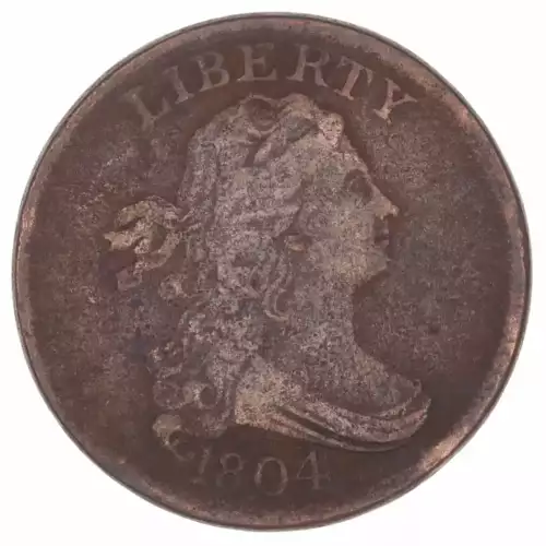 Half Cent Draped Bust-1800-08 -Copper