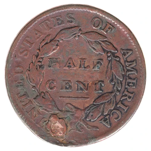Half Cents -Classic Head 1809-36 -Copper