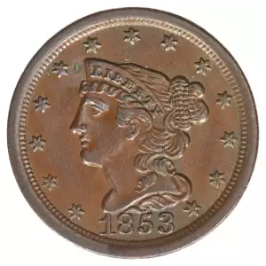 Half Cents -Braided Hair 1840-57 -Copper