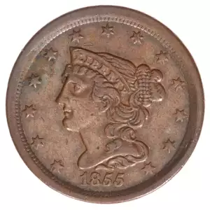 Half Cents -Braided Hair 1840-57 -Copper