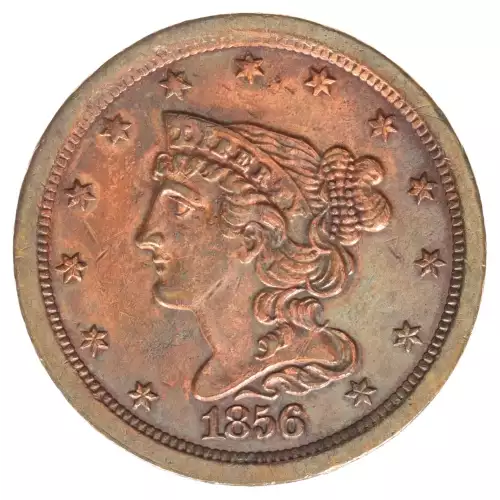 Half Cents -Braided Hair 1840-57 -Copper