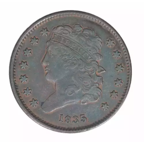 Half Cents -Classic Head 1809-36 -Copper (2)