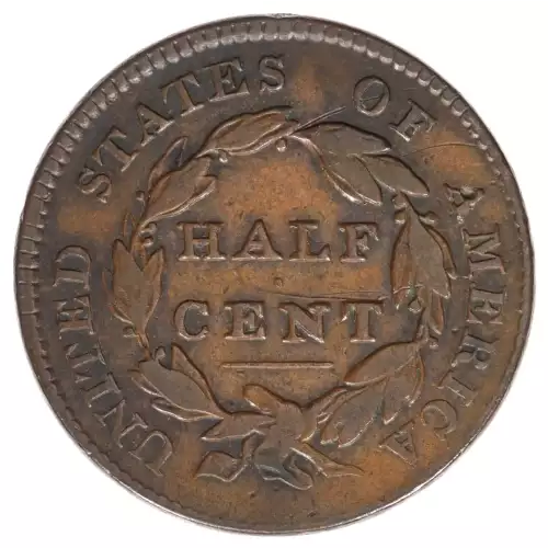 Half Cents -Classic Head 1809-36 -Copper