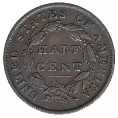 Half Cents -Classic Head 1809-36 -Copper