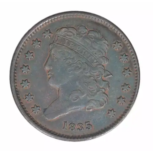 Half Cents -Classic Head 1809-36 -Copper (2)