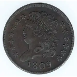 Half Cents -Classic Head 1809-36 -Copper (2)