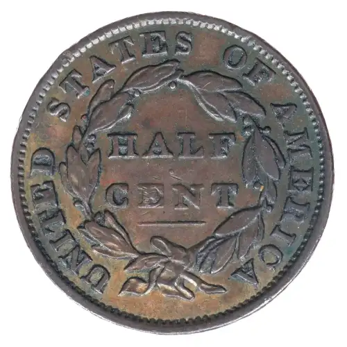 Half Cents -Classic Head 1809-36 -Copper (2)