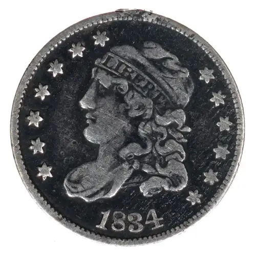 Half Dimes---Capped Bust 1829-1837 -Silver- 0.5 Dime (2)
