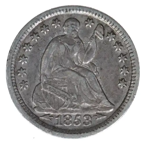 Half Dimes---Liberty Seated 1837-1873-Silver- 0.5 Dime (2)