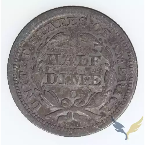 Half Dimes---Liberty Seated 1837-1873-Silver- 0.5 Dime (2)