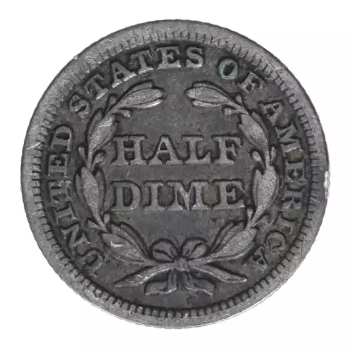 Half Dimes---Liberty Seated 1837-1873-Silver- 0.5 Dime (2)