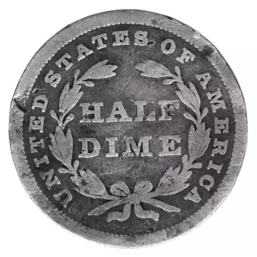 Half Dimes---Liberty Seated 1837-1873-Silver- 0.5 Dime (2)