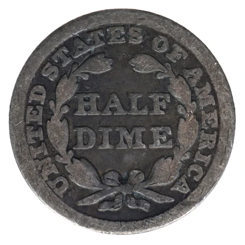 Half Dimes---Liberty Seated 1837-1873-Silver- 0.5 Dime