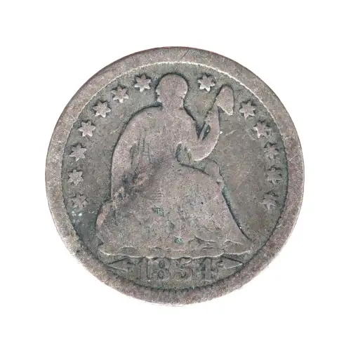 Half Dimes---Liberty Seated 1837-1873-Silver- 0.5 Dime