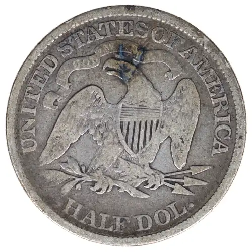 Half Dollars---Liberty Seated 1839-1891 -Silver- 0.5 Dollar