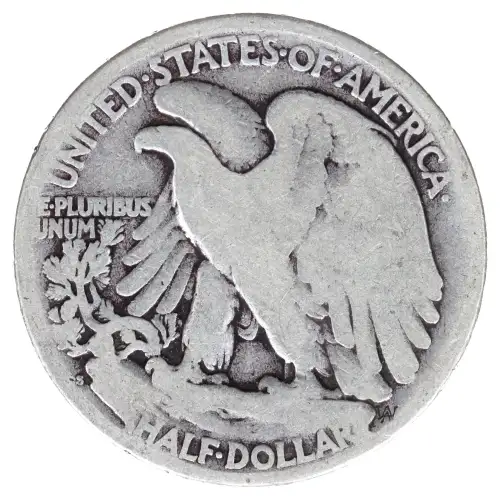 Half Dollars---Liberty Walking 1916-1947 -Silver- 0.5 Dollar