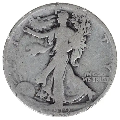 Half Dollars---Liberty Walking 1916-1947 -Silver- 0.5 Dollar (2)