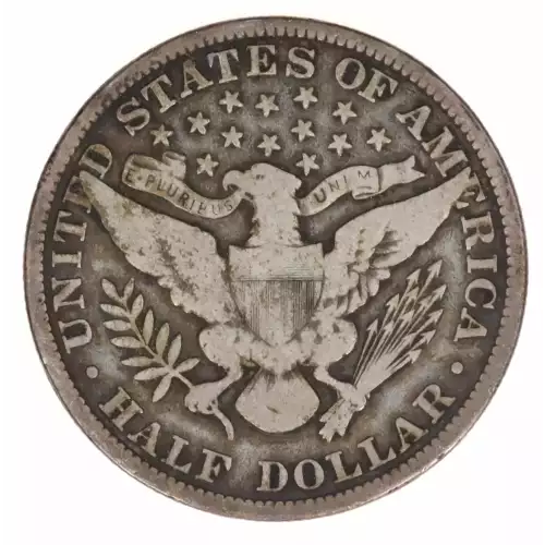 Half Dollars---Barber 1892-1915 -Silver- 0.5 Dollar (2)