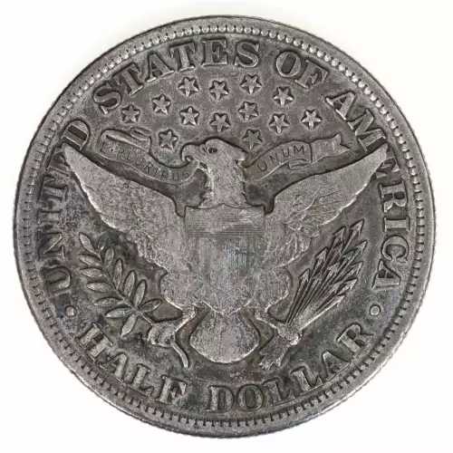 Half Dollars---Barber 1892-1915 -Silver- 0.5 Dollar (2)