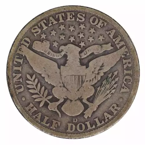 Half Dollars---Barber 1892-1915 -Silver- 0.5 Dollar (2)