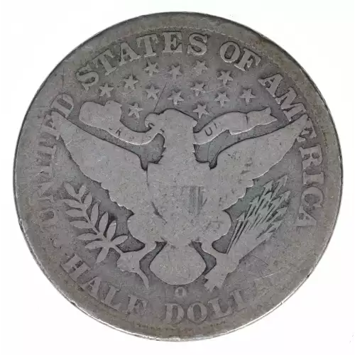 Half Dollars---Barber 1892-1915 -Silver- 0.5 Dollar (2)