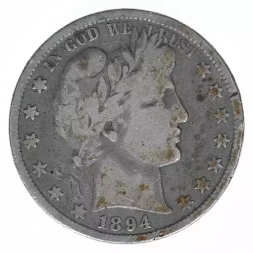 Half Dollars---Barber 1892-1915 -Silver- 0.5 Dollar