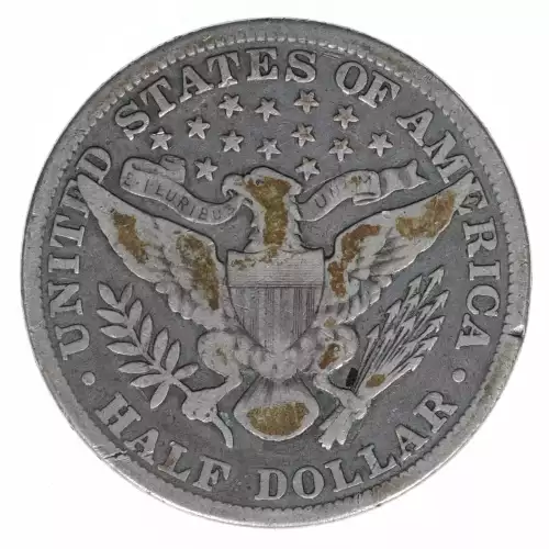 Half Dollars---Barber 1892-1915 -Silver- 0.5 Dollar (2)