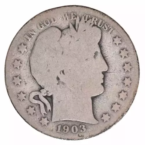 Half Dollars---Barber 1892-1915 -Silver- 0.5 Dollar (2)