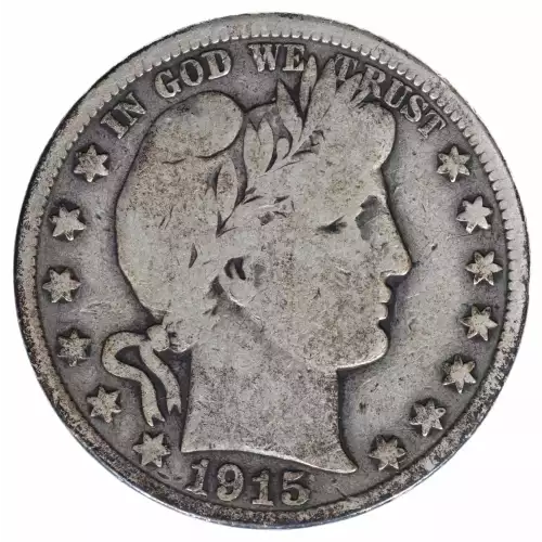 Half Dollars---Barber 1892-1915 -Silver- 0.5 Dollar (2)