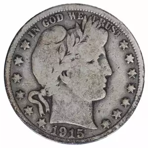 Half Dollars---Barber 1892-1915 -Silver- 0.5 Dollar (2)