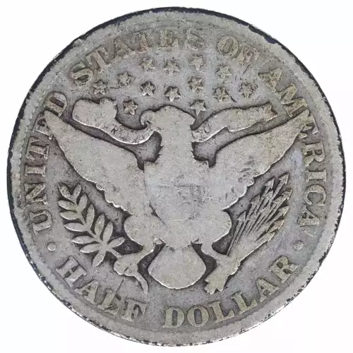 Half Dollars---Barber 1892-1915 -Silver- 0.5 Dollar (2)