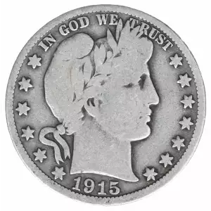 Half Dollars---Barber 1892-1915 -Silver- 0.5 Dollar